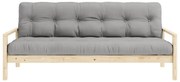 Sivá rozkladacia pohovka 205 cm Knob – Karup Design