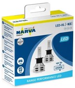 SADA 2x LED Autožiarovka H3 PK22s/19W/12V 6500K - Narva 18058RPNVAX2