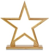 BOBO LED svetelná dekorácia hviezda, napájanie: sieťové, teplá biela, výška: 32 cm