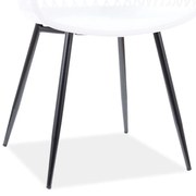 AKCIA Biela plastová stolička CORRAL B II. akosť