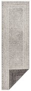 Čierno-biely vonkajší behúň Ragami Berlin, 80 x 250 cm