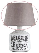 Rabalux - Náhradné tienidlo pre stolnú lampu PETRA E14 hnedá/biela