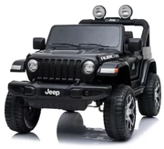 Detské elektrické autíčko Baby Mix Jeep Wrangler Rubicon čierne