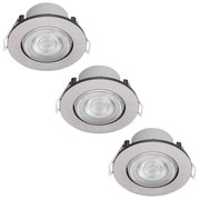 Philips - SADA 3x LED Podhľadové svietidlo TARAGON LED/4,5W/230V 2700K P4004