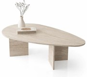 Konferenčný stolík Flap Travertine