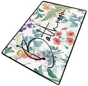 Kúpeľňová predložka 70x120 cm Green In Flower – Foutastic