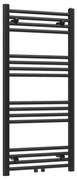 Erga Simple, vykurovacie teleso 1100x500 mm, 437 W, čierna, ERG-LAV-SIMP-11050-BK