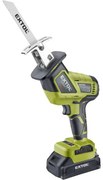 EXTOL CRAFT Bezuhlíková AKU chvostová píla 20V, 1x 2Ah Li-ion, 2A nabíjačka, kmit 22mm 402454
