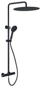 BATH DELUXE 31-120-13-63-00 - Sprchová sada s term. batériou DRAGOR matná čierna