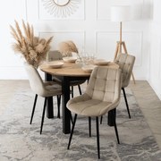 PROXIMA.store - Čalúnená jedálenska stolička CHRIS FARBA: béžová