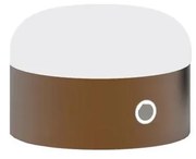 Ideal Lux LED dotyková stolná lampa MIGNON LED/5W/5V pr. 10 cm CRI 90 hnedá