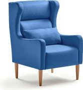 Kreslo LUCKY, čalúnenie Medley, sky blue