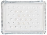 Sklenená miska na mydlo - 13*10*2 cm