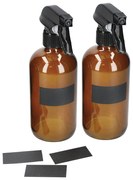 Fľaše na čistiace prostriedky v súprave 2 ks Living Nostalgia – Kitchen Craft