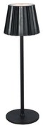 LED stmievateľná dobíjacia stolná lampa LED/4W/5V 3000-6000K 1800 mAh čierna