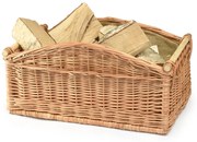 Kôš na drevo prútený Brand II.š. 58 x hl. 38 x v. 24/28(cm)