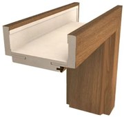 Obložková zárubňa Naturel 80 cm, výška 210 pre hrúbku steny 9,5-11,5 cm pravá O2OK80P210