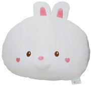 Vankúš zajačik biela 40x35 cm