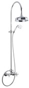 Paffoni Ricordi sprchový systém s kohútikovou batériou chróm ZCOL000