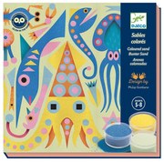 Výtvarná hra s pieskom - Morské svetielka