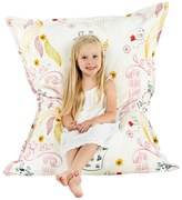 Detský sedací vak s motívom kravičiek – pohodlie a zábava v jednom Veľkosť: XL