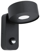 Eglo 98738 - LED Vonkajšie nástenné svietidlo so senzorom PALOSCO LED/6W/230V IP44