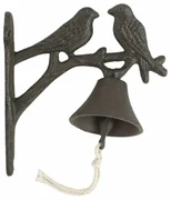 Liatinový zvonček Vtáčiky, 18,5 cm