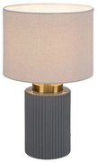 Rabalux 74045 stolná lampa Glovy, sivá