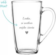 Pieskovaný hrnček Svetlo môjho života