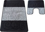 DY Kúpeľňová zostava Montana s výrezom Sile Black