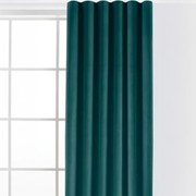 Zamatový záves FILUMI petrolejový 140 x 250 cm sada 2 ks