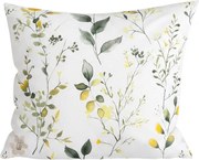 Obliečka na vankúš z mikrovlákna CITRUS GARDEN 45x45 cm, biela
