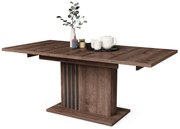 LEONEL Hnedý dub – MODERNÝ ROZKLADACÍ STÔL AŽ DO 180 cm!