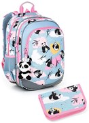 Školská taška a peračník Topgal ELLY 22004 G