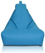 Kreslo Keiko M Polyester – moderné a pohodlné kreslo na čítanie, relax aj hranie Farba: NC6 - modrý