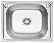 Erga HD, 1-komorový oceľový drez 500x400x210 mm, ERG-MLS-HD4050S