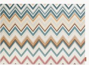 Obojstranné stolové prestierania Zigzag, 2 ks