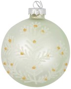 Zelená sklenená vianočná ozdoba Green Gate Madison