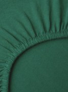 Jersey plachta Classic 90 × 200 cm - tmavo zelená