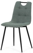 Autronic BONTEC Jedálenská stolička, sivá, látka, DCL-V2017 GREY2 Farba: Zelená