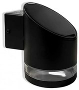 LED Vonkajšie solárne nástenné svietidlo LED/1W/3,7V 3000K IP54 1200 mAh čierna