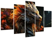 Obraz - Drak (150x105 cm)