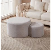 Eglo 424131 - SADA 2x Taburet MAHALEVONA pr. 45,5/70 cm šedá