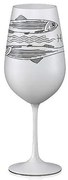 Crystalex pohár Zverokruhy Ryby biela 550 ml