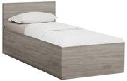 Posteľ SOFIA 90 x 200 cm, dub hľuzovka Rošt: S latkovým roštom, Matrac: Matrac COCO MAXI 20 cm