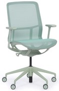 Kancelárska stolička ELVI, zelená