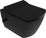 Deante Blur, záchodová WC misa s funkciou bidetu 525x372x349 mm, čierna matná, DEA-CDZ_NWPW