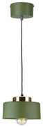 Luster na lanku IGNIA 1xE27/60W/230V zelený