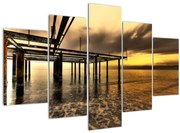 Obraz - Architektúra pri pobreží (150x105 cm)