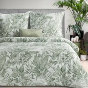 SATÉNOVÉ OBLIEČKY SPRING48 140X200 CM, 1 KS 70X80 CM LISTY